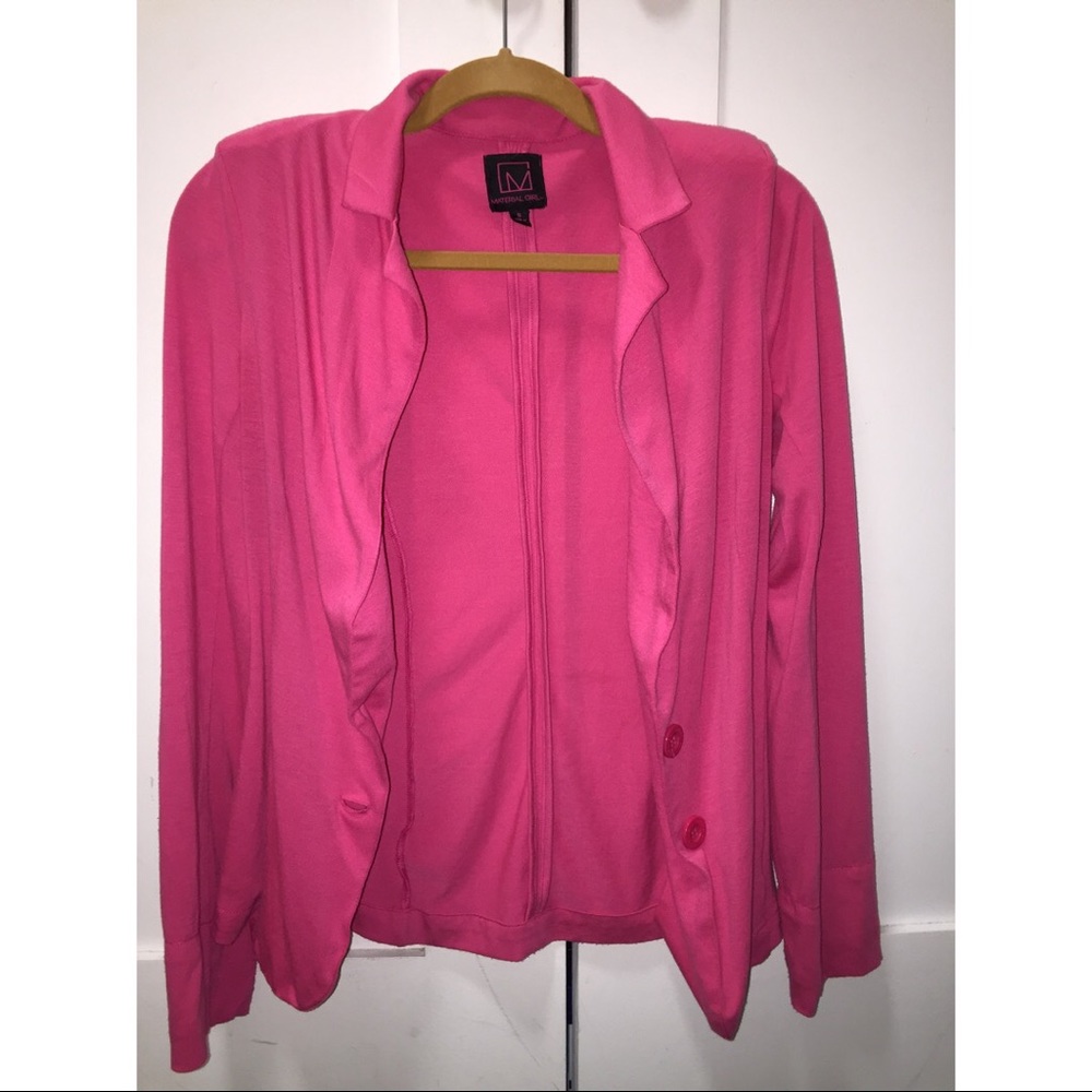 Material Girl pink blazer